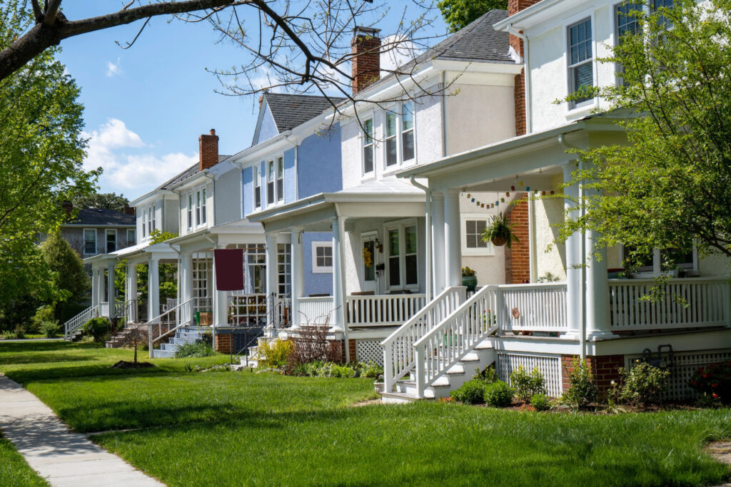 Older character homes is residential neighbourhood.